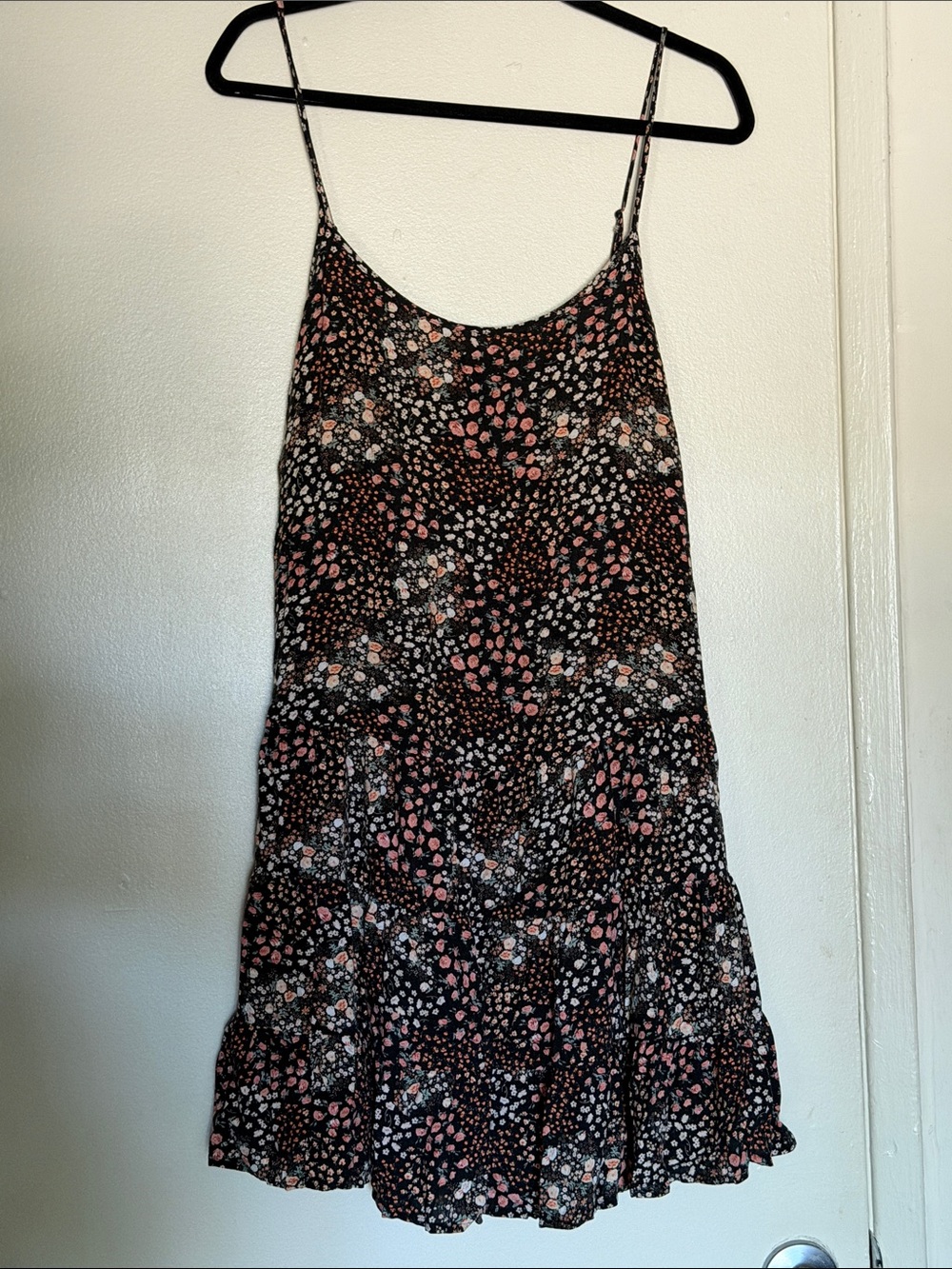 Wild Fable L floral dress w/ adjustable straps